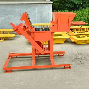 小型手动联锁红粘土制砖机 土块成型机 土块压榨机 - Product Image 2