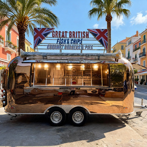 Camion <span class=keywords><strong>de</strong></span> restauration mobile commercial en acier inoxydable, bar à hot-dogs, camion <span class=keywords><strong>de</strong></span> restauration entièrement équipé pour <span class=keywords><strong>les</strong></span> pâtes, fabriqué en Chine - Product Image 1