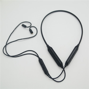 Câble Bluetooth CSR8645 double P0.75 noir en TPE tressé pour écouteurs et casques de sport - Product Image 3