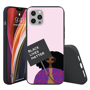 <span class=keywords><strong>Coque</strong></span> de Téléphone Luxe Femme Africaine Mélanine pour <span class=keywords><strong>iPhone</strong></span> 13 Pro Max, Finition Douce Mate, Design Antichoc, Échantillon Gratuit Inclus - Product Image 5