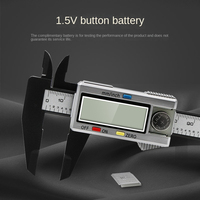 150mm 6 Inch LCD Digital Electronic Plastic Precision Professional Vernier Caliper Gauge Micrometer Measuring Tool