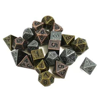 DND кости лист коробка ожерелье набор включает мини-кости. Подходит для ролевых игр (RPG), магия: сбор (MTG).
