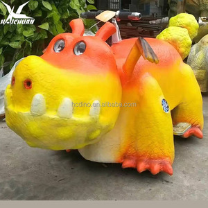 Patinete de dinosaurio de animales para niños de estilo personalizable, material divertido y suave para uso familiar en la Plaza de la Comunidad - Product Image 4