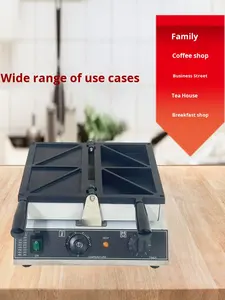 Máquina <span class=keywords><strong>para</strong></span> hacer gofres tostadora de desayuno de acero inoxidable con logotipo personalizado, máquina <span class=keywords><strong>para</strong></span> hacer gofres antiadherente <span class=keywords><strong>para</strong></span> sándwich comercial - Product Image 4