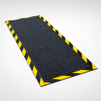 Tapis de protection anti-chute pour câbles, surface en nylon 10 mm, revêtement en caoutchouc nitrile, tapis de sol pour bureau, événements et expositions