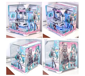 Oem/ODM chọn Hatsune tùy biến ATX/M-ATX máy tính tháp dọc chơi game máy tính để bàn cho trường hợp Side Panel chế tạo dịch vụ - Product Image 3