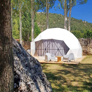 Kenten قبة جيوديسية مستديرة كبيرة إطار خيمة منزل عازلة للصوت قبة مسبقة الصنع هيكل خيمة منزل للسكن - Product Image 3