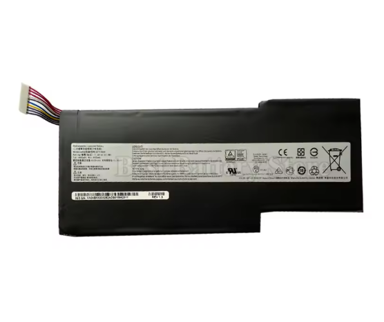 BTY-M6K Replacement Li-ion Laptop Battery for MSI MS-17B4 MS-16K3 Series 11.4V 52.4Wh Rechargeable 180-Day Warranty Stock Black