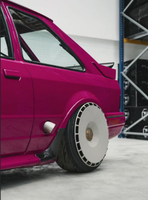 Jante en alliage forgé monobloc style HC AeroDisc avec couvercle de disque aérodynamique turbofan, jante de voiture de rechange pour VW Golf Audi A3 S3 RS3 A4 BMW E30