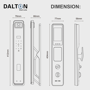 รีโมทคอนโทรล Dalton P90 ไม่มีข้อจำกัดระยะทางผ่านแอพ ล็อคประตูอัจฉริยะอะลูมิเนียมรุ่นใหม่ เทคโนโลยีล่าสุด - Product Image 3
