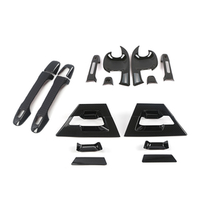 Decorazione della maniglia della porta cromata per auto ABS in acciaio inossidabile <span class=keywords><strong>C</strong></span>-<span class=keywords><strong>HR</strong></span> in fibra di carbonio 2018 stile esterno OEM adatto per <span class=keywords><strong>Toyota</strong></span> - Product Image 6