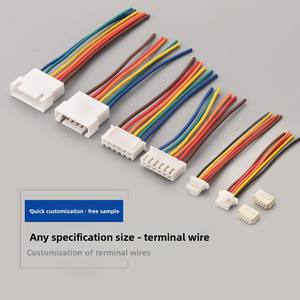 Xiongwei XW-137 1.0/1.25mm 피치 PVC 절연 터미널 와이어 1.5-2.0mm 케이블 2.5/2.54mm 2-12P 수-암 배선 하네스 - Product Image 2