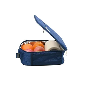 Wholesale Square Portable Cooler Packs Food Insulation Bags For Short Trip Custom Cooler Bags Factory Insulated Lunch Bag