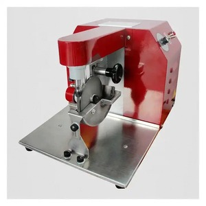 Machine à colorer les bords en cuir, pour le coloriage des bords en forme d'arc ovale et en forme de diamant, avec système d'encre et de peinture intégré - Product Image 2