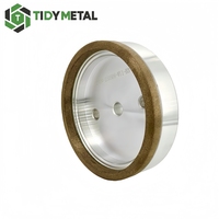 Graine 80 # -240 #   Meule diamantée 100x8x8mm de dureté H pour le chanfreinage et le polissage de verre de haute qualité