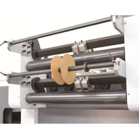 Machine automatique à haute vitesse de gaufrage à chaud et de découpe à l'emporte-pièce en aluminium avec décapage pour la fabrication de boîtes de cigarettes