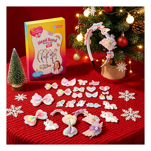 Paquete de Manualidades para Niñas, Diadema para el Cabello, Corona de Unicornio, Estrella, Lazo con Pedrería, Accesorios para Fiestas de Cumpleaños, Regalo, Recuerdo - Product Image 3