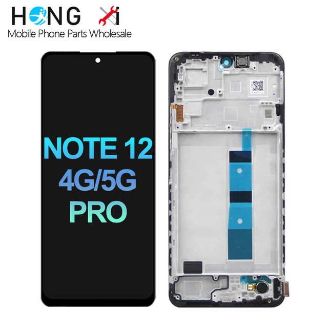 Lcd for Redmi Note 12s Lcd Original for Redmi Note 12 Pro 5g Display Oled for Redmi Note 12 4g Screen Replacement