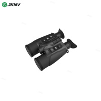 JKNV K-BM Jumelles Multispectrales Thermiques Non Refroidies 640x512 Fusion Visible Faible Luminosité Télémètre Laser 4km OLED WiFi IP67