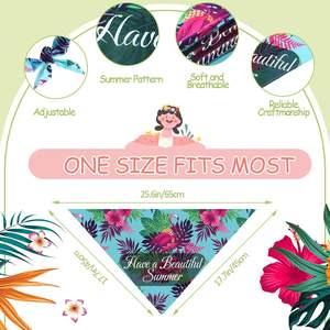 Produttore OEM ODM regolabile di lusso Pet Bandana e Pet bavaglini Bandana <span class=keywords><strong>per</strong></span> cane e gatto - Product Image 2
