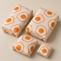 Papier sulfurisé jetable personnalisé pour hamburgers, sandwichs et frites – Emballage durable et résistant à l'huile