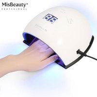 Rainbow 4 Lampe UV Lampe À Ongles 48W de Dessiccateur de Clou de Lumière De Gel Vernis Séchage avec 30 pièces LEDs Rapide Sèche Machine À Ongles Avec Pieds Bas