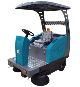 Industrial Battery type road sweeper ride on street sweeper with big capacity