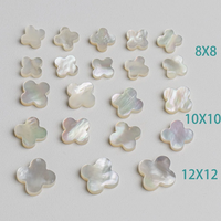 Malachite verte naturelle, agate bleue, rouge, noire, coquille blanche, œil de tigre, trèfle à quatre feuilles, pierre de trèfle pour bracelet de bijoux