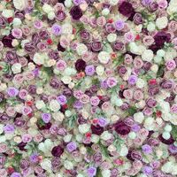 NINI Élégante Murale Florale Violette – Fournitures Florales pour Mariage, Noël, Pâques, Remise de Diplôme, Halloween, Nouvel An, Décoration de Scène