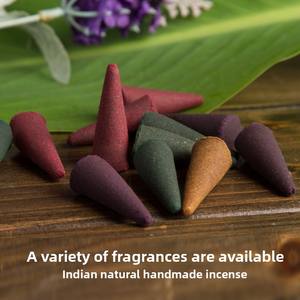 Désodorisant Solide Écologique Parfumé Pagoda CREST – Cône d'Arôme Maison Lavande & Rose – Agent Général Mahendra Chine - Product Image 2