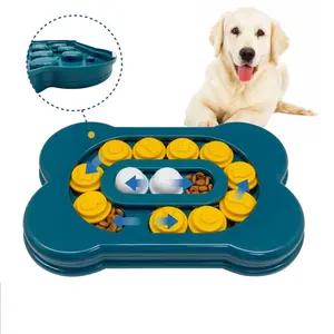 Köpek iq yavaş besleyici interaktif köpek bakımı bulmaca oyuncak - Product Image 1