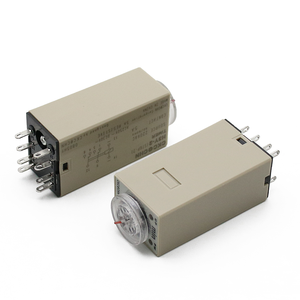 AC Nhà Máy Giá 220VAC 12VDC 24VDC Thời Gian Trễ Chuyển Tiếp Thời Gian 0 - 30 Phút/GIÂY Ổ Cắm Rotary Knob DPDT H3Y-2 H3Y-4 - Product Image 3