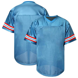 Maillot de football américain en tissu mesh à prix de gros pour joueur d'équipe, maillot de football de haute qualité à bas prix pour vente en ligne - Product Image 1