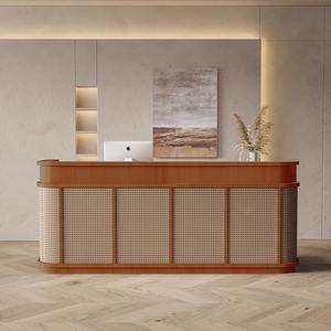 דלפק בר עבור homestays שולחן קבלה עבור מטבח יפני וקוריאני מרכז בריאות סאונה סאונה - Product Image 6