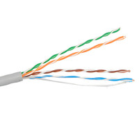 Câble réseau rond en PVC Gigabit haute vitesse, transmission stable, noyau en cuivre pur, câble réseau vidéo et téléphonique