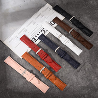 Bracelets de montre universels en cuir véritable Lionorm Vintage à dégagement rapide 16mm 18mm 20mm 22mm 24mm pour diverses marques de montres