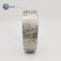 Cable de Cobre Trenzado de 50 mm² 1/0 AWG para Conexión de Cables Eléctricos a Tierra, Bridas de Bocina