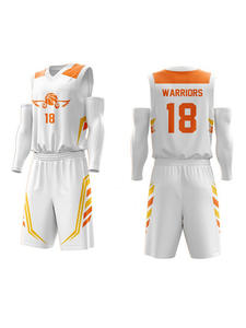 Uniformes de basket-ball de haute qualité en gros, maillots de basket-ball respirants, maillots de basket-ball sublimés pour adultes et enfants, entraînement - Product Image 2