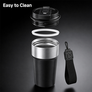 2026 <b>Large</b> Insulated Tumbler Cup 316 Stainless Steel Straw Water Bottle Hot Cold Retention Female Car Outdoor Drink Tumbler - Product Image 4