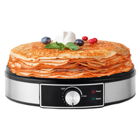 Aifa Crêpière électrique Beafsteak de cuisine Plaque de cuisson pour steak de poulet Machine à fabriquer des roti pour la maison Cuisinière