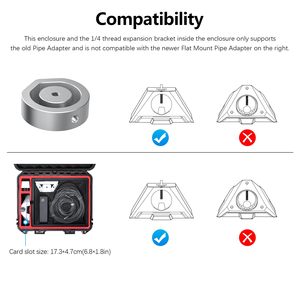 Étui rigide Amazear, pratique, en PP EVA, coque rigide étanche pour Starlink Mini Dish - Product Image 3