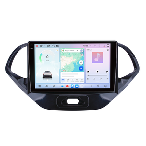 Sistema Audio per Auto Android 15 di Ultima Generazione, Schermo IPS, Octa Core, Navigazione GPS da 9 Pollici, Lettore MP5 per Auto con DSP per Ford <span class=keywords><strong>Figo</strong></span> 2015-2018 - Product Image 1