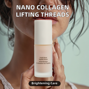 Sérum Nano Collagène Hydrosoluble Dissolvant et Absorbant Anti-rides à la Niacinamide et aux Peptides Éclaircissant pour le Visage - Product Image 2