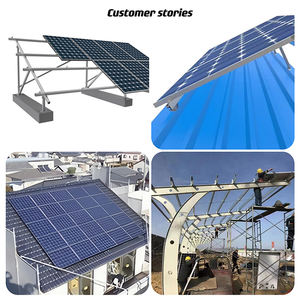 Máquina formadora de rollos de Stent fotovoltaico solar/sistemas de montaje solar, soportes de montaje de panel fotovoltaico solar azulejo de acero 400 H acero - Product Image 4