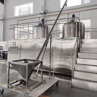 Ligne de production de solution d'urée, usine complète avec machine de mélange et de remplissage, contrôle automatique