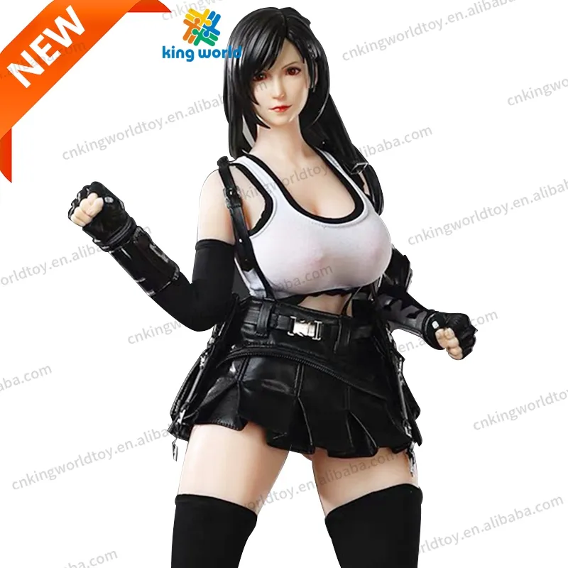 Figuras DE ACCIÓN DE Final Fantasy Tifa Lockhart, modelo de silicona para chica Sexy, juguete de cuerpo completo, muñecos de silicona suave, figuras para hombre adulto Fidget