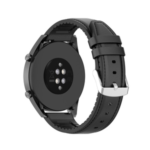 Correa de silicona de cuero para Huawei <span class=keywords><strong>Watch</strong></span> GT2 <span class=keywords><strong>GT</strong></span> <span class=keywords><strong>2e</strong></span> GT2 pro, correa de reloj Honor Magic, correa para hombre - Product Image 3