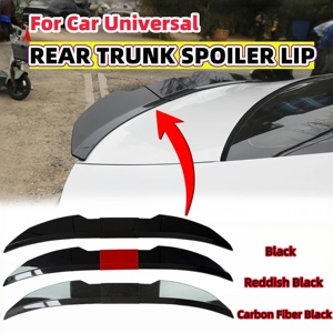 Three Section Universal Rear Spoiler Adjustable Length ABS Material Adhesive Installation Luggage Spoiler Rear Wing - Product Image 1