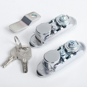 AB403-3 Электрический замок шкафа сетевой блок управления с открытой дверью из цинкового сплава с полированной отделкой прочный и разблокированный ключ - Product Image 3