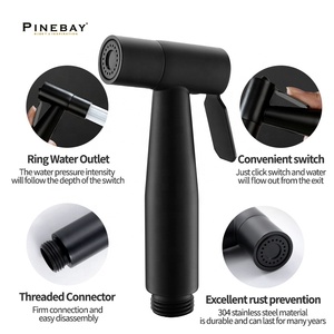 PINEBAY из нержавеющей стали, черный матовый, для туалетного биде - Product Image 4